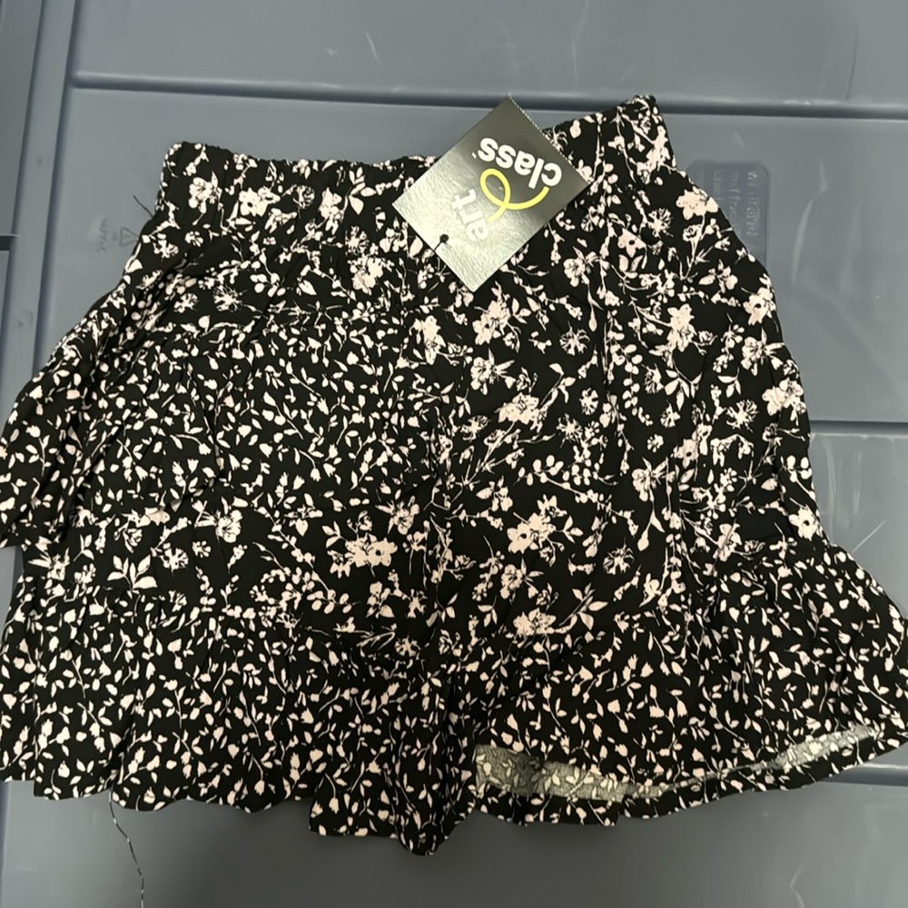 NWT Art class girls ruffle skirt XS 4/5